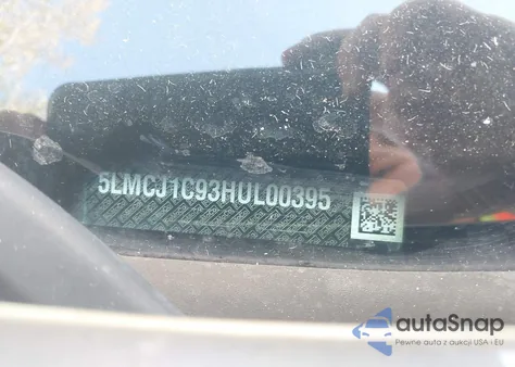 2017 Lincoln Mkc Premiere z USA, uszkodzony, nr VIN 5LMCJ1C93HUL00395